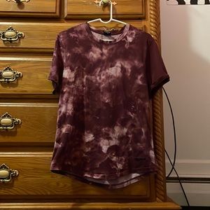 purple tie dye jordan t-shirt